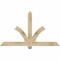 Ekena Millwork Redmond Rough Sawn Timber Gable Bracket, Douglas Fir, 60"W x 35"H x 4"D x 4"F, 14/12 Pitch GBW060X35X0404RED00RDF - alternate 1